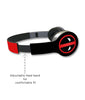 DEADPOOL Face Wired Headphones DEADPOOL Face Wired Headphones