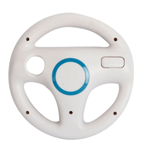 Hot White Plastic Steering Wheel For Nintendo for Wii Mario Kart Racing Games Remote Controller Console Free Shipping Hot White Plastic Steering Wheel For Nintendo for Wii Mario Kart Racing Games Remote Controller Console Free Shipping