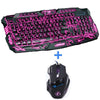 Purple/Blue/Red LED Breathing Backlight Pro Gaming Keyboard Mouse Combos USB Wired Full Key 5500dpi Professional Mouse Keyboard Purple/Blue/Red LED Breathing Backlight Pro Gaming Keyboard Mouse Combos USB Wired Full Key 5500dpi Professional Mouse Keyboard