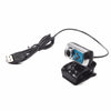 High Quality HD High-definition 12.0 MP 3 LED USB Webcam Camera With Mic & Night Vision for PC Computer Peripherals Blue Color High Quality HD High-definition 12.0 MP 3 LED USB Webcam Camera With Mic & Night Vision for PC Computer Peripherals Blue Color