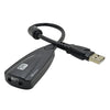 New Arrival 5HV2 External USB Sound Card 7.1 Channel USB To 3D CH Virtual Channel Sound Track Audio Adapter New Arrival 5HV2 External USB Sound Card 7.1 Channel USB To 3D CH Virtual Channel Sound Track Audio Adapter