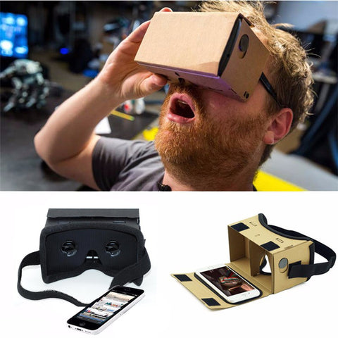 Ultra Clear Google Cardboard VR BOX 2.0 Virtual Reality 3D Glasses for iPhone SmartPhone Ultra Clear Google Cardboard VR BOX 2.0 Virtual Reality 3D Glasses for iPhone SmartPhone