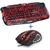 New Red/Purple/Blue Led Backlight USB Wired Laptop PC Pro Gaming Keyboard Mouse Combo New Red/Purple/Blue Led Backlight USB Wired Laptop PC Pro Gaming Keyboard Mouse Combo