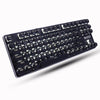 Gaming Mechanical Keyboard Anti-ghosting Blue Red Black Brown Switch Backlit LED wired Retro Round keycap Russian stickers Gaming Mechanical Keyboard Anti-ghosting Blue Red Black Brown Switch Backlit LED wired Retro Round keycap Russian stickers