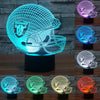Touch switch NFL Team Logo 3D Light LED Oakland Raider Football Cap Helmet 7 color changing USB table desk Lamp as gift IY803663 Touch switch NFL Team Logo 3D Light LED Oakland Raider Football Cap Helmet 7 color changing USB table desk Lamp as gift IY803663