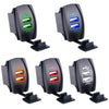 Universal Car Charger Waterproof Dual Port Auto Adapter Outlet DC 12V 24V 3.1A Mobile Phone Charger For Iphone xiaomi redmi Universal Car Charger Waterproof Dual Port Auto Adapter Outlet DC 12V 24V 3.1A Mobile Phone Charger For Iphone xiaomi redmi