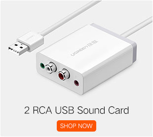 Ugreen External Sound Card HiFi 4 Models USB to Earphone Headphone 3.5mm USB Adapter Audio Card for Laptop Computer Sound Card Ugreen External Sound Card HiFi 4 Models USB to Earphone Headphone 3.5mm USB Adapter Audio Card for Laptop Computer Sound Card