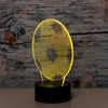 Creative 3D illusion Lamp LED Night Lights 3D football Discoloration Colorful Atmosphere Lamp Novelty Lighting Creative 3D illusion Lamp LED Night Lights 3D football Discoloration Colorful Atmosphere Lamp Novelty Lighting
