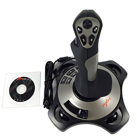 Wired 4 Axles Flying Game arcade Joystick Controller Professional Gaming Gamepad Flight Stick USB Joystick for PC Wired 4 Axles Flying Game arcade Joystick Controller Professional Gaming Gamepad Flight Stick USB Joystick for PC