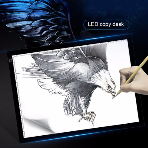 A3 Portable LED Drawing Board Eyesight Protection Touch Dimmable Tracing Table Light Pad Box for 2D Animation Sketching A3 Portable LED Drawing Board Eyesight Protection Touch Dimmable Tracing Table Light Pad Box for 2D Animation Sketching