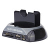 2.5" 3.5 SATA/IDE HDD Case 2-Dock Dual Bay Hard Drive Docking Station e-SATA Card Reader Hub USB Enclosure Hdd Enclosure EU Plug 2.5" 3.5 SATA/IDE HDD Case 2-Dock Dual Bay Hard Drive Docking Station e-SATA Card Reader Hub USB Enclosure Hdd Enclosure EU Plug
