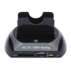 2.5" 3.5 SATA/IDE HDD Case 2-Dock Dual Bay Hard Drive Docking Station e-SATA Card Reader Hub USB Enclosure Hdd Enclosure EU Plug 2.5" 3.5 SATA/IDE HDD Case 2-Dock Dual Bay Hard Drive Docking Station e-SATA Card Reader Hub USB Enclosure Hdd Enclosure EU Plug