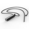 Smart accessories For fitbit flex 2 Moonlight Box Metal Necklace Magnetic with Stainless Steel Chain Black Silver Smart accessories For fitbit flex 2 Moonlight Box Metal Necklace Magnetic with Stainless Steel Chain Black Silver