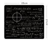 Small/Large Mouse Pad for Gaming Player desk laptop Rubber Mouse Mat mousepad Geometric formula & Blackboard Small/Large Mouse Pad for Gaming Player desk laptop Rubber Mouse Mat mousepad Geometric formula & Blackboard