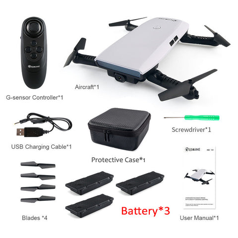 720P WIFI FPV Selfie Drone With Gravity Sensor APP Control Altitude Hold RC Quadcopter Toy 720P WIFI FPV Selfie Drone With Gravity Sensor APP Control Altitude Hold RC Quadcopter Toy