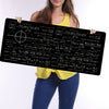 Small/Large Mouse Pad for Gaming Player desk laptop Rubber Mouse Mat mousepad Geometric formula & Blackboard Small/Large Mouse Pad for Gaming Player desk laptop Rubber Mouse Mat mousepad Geometric formula & Blackboard
