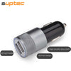 SUPTEC Car Phone Charger 2 Port Mini Dual USB Car Charger Adapter Quick Charging 5V 2A for iPhone Samsung Xiaomi LG Car-charger SUPTEC Car Phone Charger 2 Port Mini Dual USB Car Charger Adapter Quick Charging 5V 2A for iPhone Samsung Xiaomi LG Car-charger