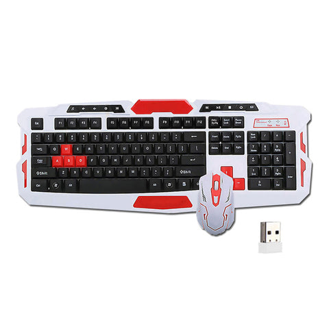 Wireless Keyboard Mouse Set USB 2.4Ghz 1600DPI Gaming Gamer Mice Multimedia Waterproof for Computer PC desktop Wireless Keyboard Mouse Set USB 2.4Ghz 1600DPI Gaming Gamer Mice Multimedia Waterproof for Computer PC desktop