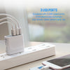 LED Display 3 USB Charger, ROCK Universal Mobile Phone USB Charger Fast Charging Wall Charger For iPhone Samsung Xiaomi Max 2.4A LED Display 3 USB Charger, ROCK Universal Mobile Phone USB Charger Fast Charging Wall Charger For iPhone Samsung Xiaomi Max 2.4A