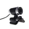 USB 2.0 12 Megapixel HD Camera Web Cam with MIC Clip on 360 Degree for Desktop Skype Computer PC Laptop Black USB 2.0 12 Megapixel HD Camera Web Cam with MIC Clip on 360 Degree for Desktop Skype Computer PC Laptop Black