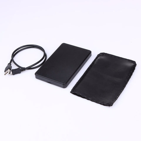 2.5 Inch Slim Portable HDD Enclosure USB 2.0 External Hard Disk Case SATA Hard Disk Drives HDD Case with USB Cable and Pouch 2.5 Inch Slim Portable HDD Enclosure USB 2.0 External Hard Disk Case SATA Hard Disk Drives HDD Case with USB Cable and Pouch