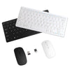 Wireless Keyboard Mouse Combo 2.4GHz Mini Keyboard Ultra-Thin Mouse Combo Set For Desktops Laptops Wireless Keyboard Mouse Combo 2.4GHz Mini Keyboard Ultra-Thin Mouse Combo Set For Desktops Laptops