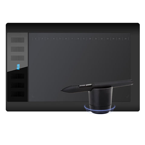 1060PRO 10x6 Inch Art Digital Graphic Tablet Pad Professional Animation Drawing Tablets with Rechargeable Pen for Computer Black 1060PRO 10x6 Inch Art Digital Graphic Tablet Pad Professional Animation Drawing Tablets with Rechargeable Pen for Computer Black