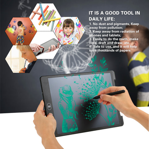 12inch drawing  Tablet Erase Drawing Tablet Electronic paperless LCD Handwriting Pad Kids Writing Board 12inch drawing  Tablet Erase Drawing Tablet Electronic paperless LCD Handwriting Pad Kids Writing Board