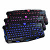 Original LED Game Keyboard 3 Colors Crack Illuminated USB Multimedia PC Gaming Keyboard Adjustable Backlight Original LED Game Keyboard 3 Colors Crack Illuminated USB Multimedia PC Gaming Keyboard Adjustable Backlight
