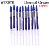WFXSTD 10PCS New Thermal Grease Paste Compound Silicon Scraper CPU HeatSink Processor GPU Cooling silicone Fan Thermal Paste WFXSTD 10PCS New Thermal Grease Paste Compound Silicon Scraper CPU HeatSink Processor GPU Cooling silicone Fan Thermal Paste