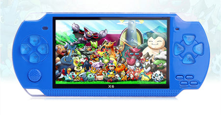 X6 Handheld Game Player 8GB 4.3inch Support GBA/NES Games MP4 Video Game Console Camera E-book Built-in Free 10000 Games X6 Handheld Game Player 8GB 4.3inch Support GBA/NES Games MP4 Video Game Console Camera E-book Built-in Free 10000 Games