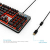 USB Wired 104 Keys RGB Blue Switches Mechanical Gaming Macro Keyboard Anti-ghosting Full Programmable LED Backlit Backlight Game USB Wired 104 Keys RGB Blue Switches Mechanical Gaming Macro Keyboard Anti-ghosting Full Programmable LED Backlit Backlight Game