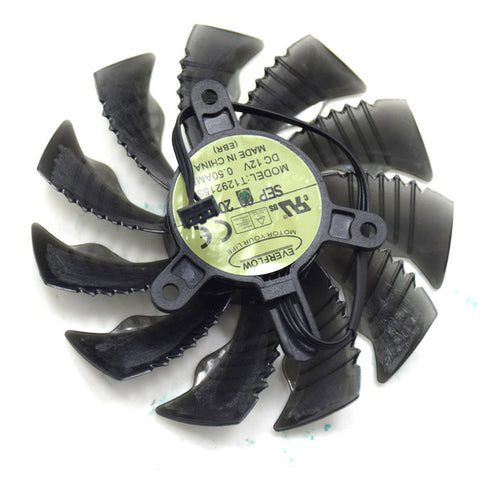Everflow 85MM T129215SU DC 12V 0.50AMP 3Pin 4Pin Cooler Fan For ASUS Gigabyte GTX960 970 1050 Graphics Video Card Cooling Fans Everflow 85MM T129215SU DC 12V 0.50AMP 3Pin 4Pin Cooler Fan For ASUS Gigabyte GTX960 970 1050 Graphics Video Card Cooling Fans