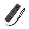 Black Motion Sensor Remote Controller + Wired Nunchuck Combo for Nintendo Wii Console Black Motion Sensor Remote Controller + Wired Nunchuck Combo for Nintendo Wii Console