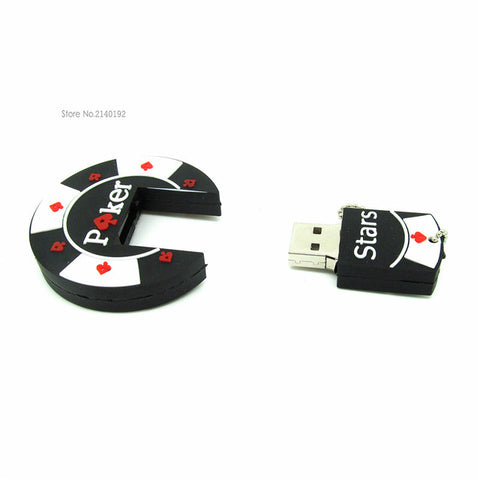 POKER STARS USB flash drive - Poker Chips Style POKER STARS USB flash drive - Poker Chips Style