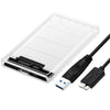 Transparent 5 Gbps HDD Enclosure USB 3.0 to SATA External 2.5 Inch Hard Drive SSD Case Tool Free Support 2TB Hard Disk Box Transparent 5 Gbps HDD Enclosure USB 3.0 to SATA External 2.5 Inch Hard Drive SSD Case Tool Free Support 2TB Hard Disk Box