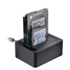 Super Speed 5Gbps USB 3.0 to Dual SATA Docking Station HDD Enclosure Hard Disk Drive Base External SSD Case Offline Clone 2.5" Super Speed 5Gbps USB 3.0 to Dual SATA Docking Station HDD Enclosure Hard Disk Drive Base External SSD Case Offline Clone 2.5"