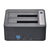 Super Speed 5Gbps USB 3.0 to Dual SATA Docking Station HDD Enclosure Hard Disk Drive Base External SSD Case Offline Clone 2.5" Super Speed 5Gbps USB 3.0 to Dual SATA Docking Station HDD Enclosure Hard Disk Drive Base External SSD Case Offline Clone 2.5"