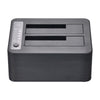 Super Speed 5Gbps USB 3.0 to Dual SATA Docking Station HDD Enclosure Hard Disk Drive Base External SSD Case Offline Clone 2.5" Super Speed 5Gbps USB 3.0 to Dual SATA Docking Station HDD Enclosure Hard Disk Drive Base External SSD Case Offline Clone 2.5"