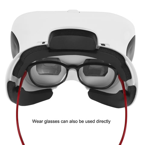 Head-mounted 3D Virtual Reality Glasses With AR Function and Buffer Sponge