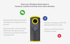 TWIN 360 Degree Video Camera - Remote Control with Smart Phone