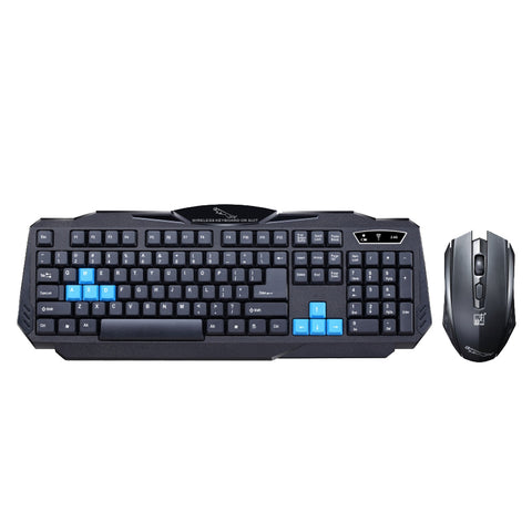 2.4Ghz Wireless Gaming Keyboard Mouse Combo Set Waterproof Keyboard and 1600DPI Pro Gaming Mouse For Computer PC