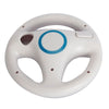 Hot White Plastic Steering Wheel For Nintendo for Wii Mario Kart Racing Games Remote Controller Console Free Shipping