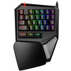 T9 Plus USB Wired Mechanical Gaming Keyboard Kailh/Cherry Switch One Hand/Single-Handed Gaming Keyboard RGB LED Backlit 29 Keys