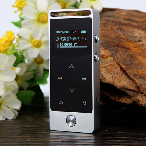 Original Touch Screen MP3 Player 8GB Metal APE/FLAC/WAV High Sound Quality Entry-level Lossless Music Player with FM