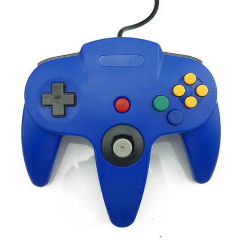 Wired USB Game Controller Gaming Joypad Joystick USB Gamepad For Nintendo For Gamecube For N64 64 PC For Mac Black Gamepad