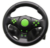 2018 Wired USB Vibration Feedback racing wheel for ps3 Steering Wheel work for XBOX 360/ PS2/PS3/ PC (3 in 1) with free shipping