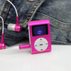 Superior Mini USB Metal Clip MP3 Player LCD Screen Support 32GB Micro SD TF Card Slot Digital mp3 music player