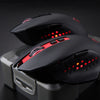 2.4GHz Wireless X11 Usb Optical Ergonomic Gaming Mouse 800/1200/1600/2000/4800DPI + 7 Buttons Game Mouse