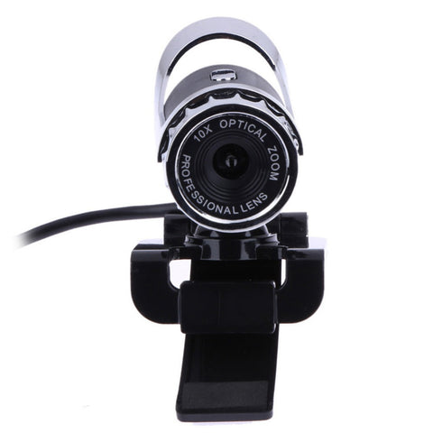 Newest Webcam USB 12 Megapixel High Definition Camera Web Cam 360 Degree MIC Clip-on For Skype Computer